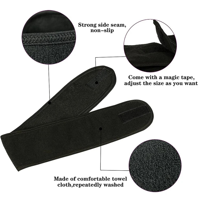 Verstellbares Damen-Stirnband – Perfekt für Spa, Yoga, Dusche & Make-up